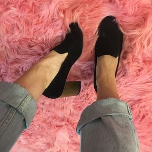 Splendid Oxfords with Gold Heel